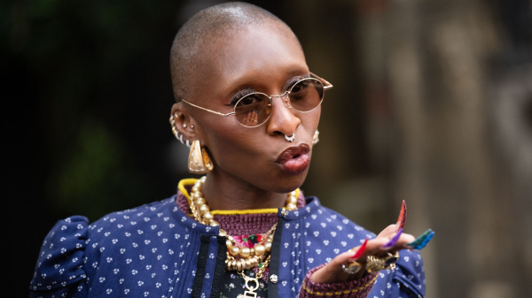 Cynthia Erivo Put a Colorful Croc Spin on a Classic French Manicure